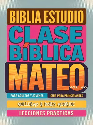 cover image of Clase Bíblica para Adultos y Jóvenes